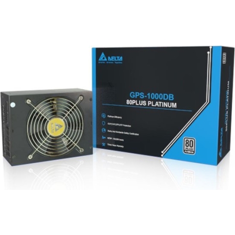 Delta - Interne voeding - PC Voeding - PSU ATX Platinum 1000 Watt gaming power supply