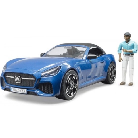 Bruder 3481 Roadster met chauffeur