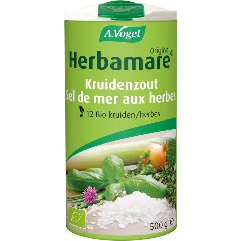 A.Vogel Herbamare Original korrels - Kruidenzout met 12 biologische kruiden en groenten. - 500 g