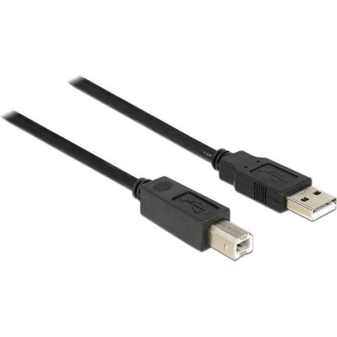 DeLOCK actieve USB naar USB-B kabel - USB2.0 - tot 0,5A - 11 meter