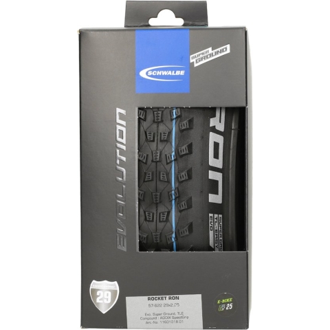 Schwalbe Vouwband Rocket Ron - SuperGround - TLE - 29 x 2.25 inch / 57-622 - ADDIX SpeedGrip – Zwart