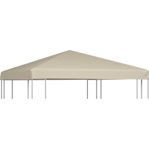 vidaXL-Prieeldak-310-g/m²-3x3-m-beige