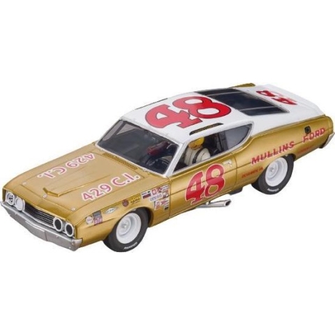 Carrera Auto Ford Torino Talladega "no.48" 16 X 6 X 4 Cm Goud