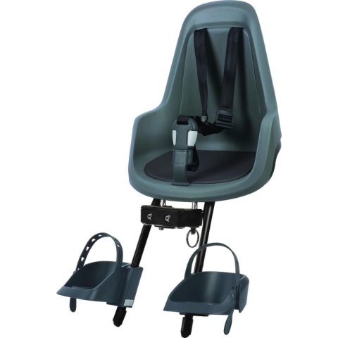 Bobike GO Mini Fietsstoeltje - Macaron Grey