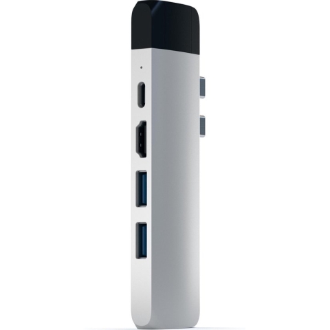 Satechi Type-C Pro Hub Ethernet & 4K HDMI - Zilver
