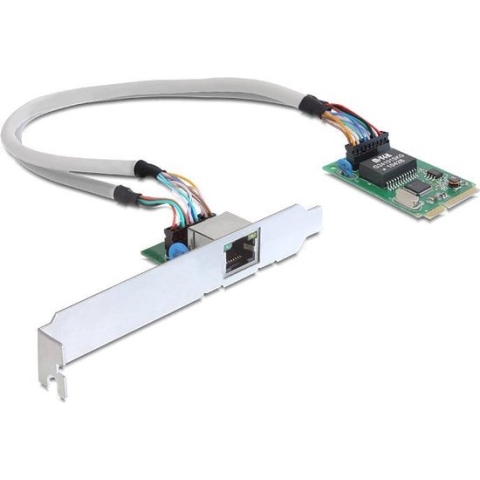 DeLOCK Gigabit MiniPCIe kaart - 1x RJ45