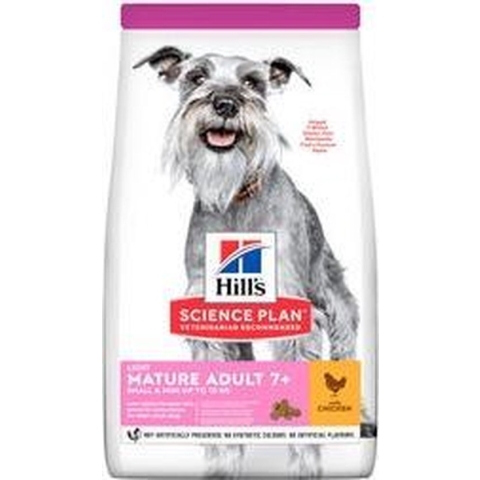 Hill's Science Plan Canine Light Mini - Mature Adult 7+ - Kip - Hondenvoer - 2,5 kg