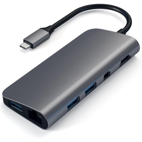 Satechi TYPE-C Multimedia Adapter - Space Grey