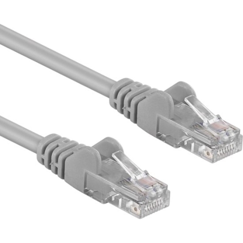 Wentronic 68337 - Cat 5 UTP-kabel - RJ45 - 0.5 m - Grijs