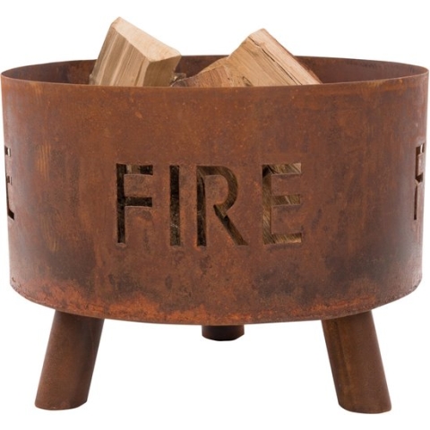 RedFire - Fulla - Vuurschaal - Staal - Bruin