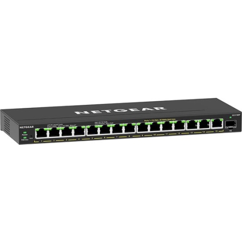 Netgear GS316EP - Netwerkswitch - Managed - PoE+ - 16 poorten