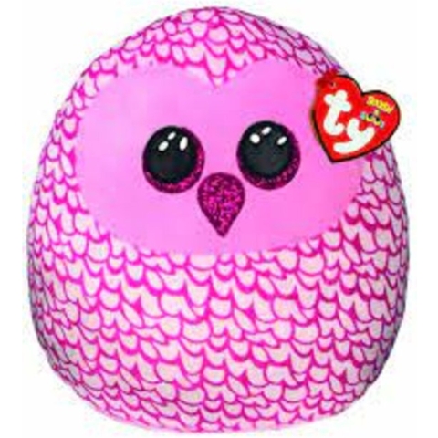 TY Squish a Boo Pinky Owl 20 cm
