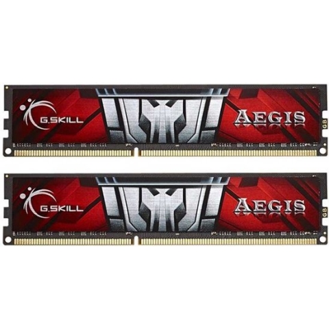 G.skill Aegis 16gb 2x8gb Ddr3 1600mhz Ram-geheugen Rood