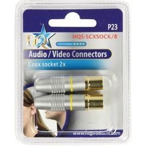 HQ High Quality Coax Sockets (2x)
