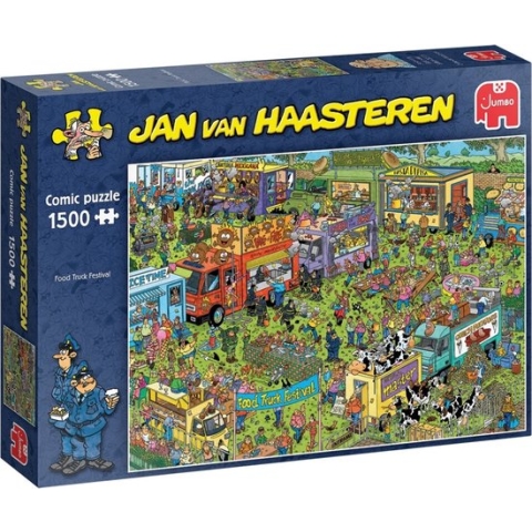Jan van Haasteren Food Truck Festival puzzel - 1500 stukjes