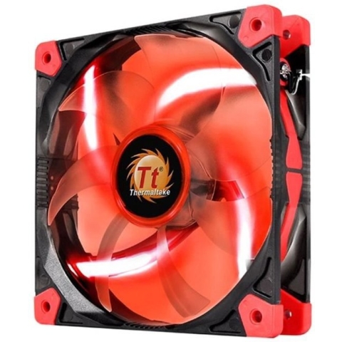 THERMALTAKE Luna 12cm LED Rood - Ventilator 120mm voor doos