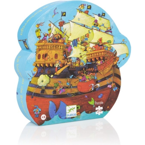 Djeco - De boot van Barbarossa - 54 stukjes