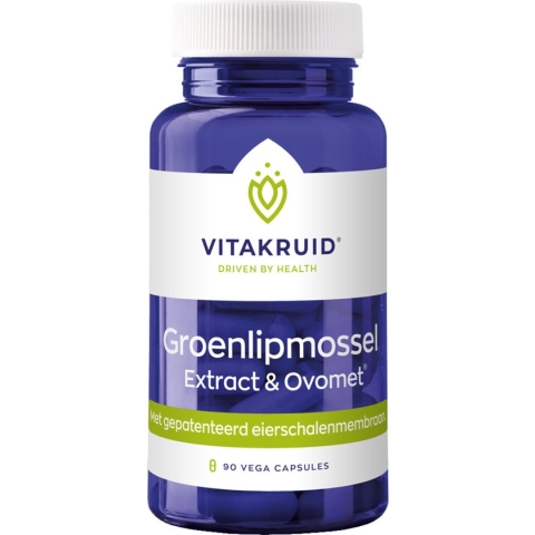 VitaKruid Groenlipmossel extract & Ovomet - 90 vcaps