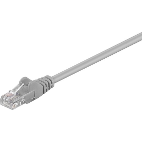 Wentronic 68377 - Cat 5 UTP-kabel - RJ45 - 5 m - Grijs