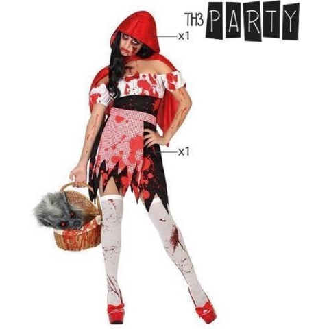 ATOSA - Zombie roodkapje outfit voor vrouwen - XL