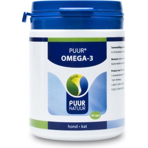 Puur Omega-3 - 90 Capsules - Visolie - Voedingssupplement