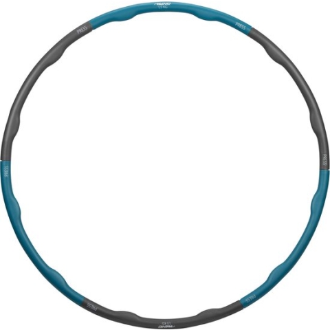 Avento Fitness Hoelahoop - 1.5 kg - Blauw/Grijs