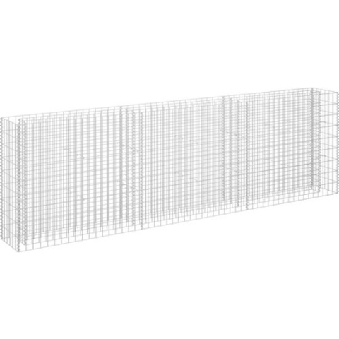 vidaXL-Gabion-plantenbak-verhoogd-270x30x90-cm-gegalvaniseerd-staal
