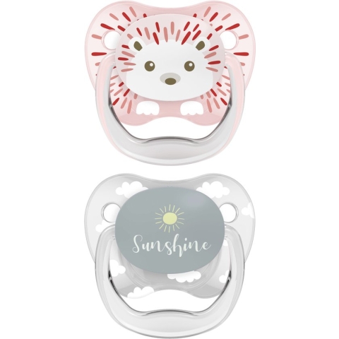 Dr. Brown's Classic Fopspeen - Fase 1 - Roze - 2 stuks