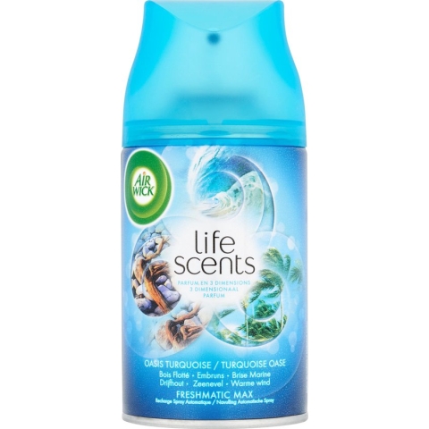 Air Wick Freshmatic Automatische Spray Luchtverfrisser - Life Scents Turquoise Oase - Navulling 250ml