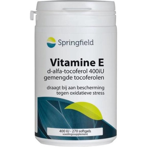 Springfield Vitamine E 400 IE - 270 Capsules