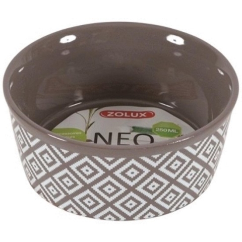 Zolux Voerbak Sandstone Grijs&Beige - - 12 cm