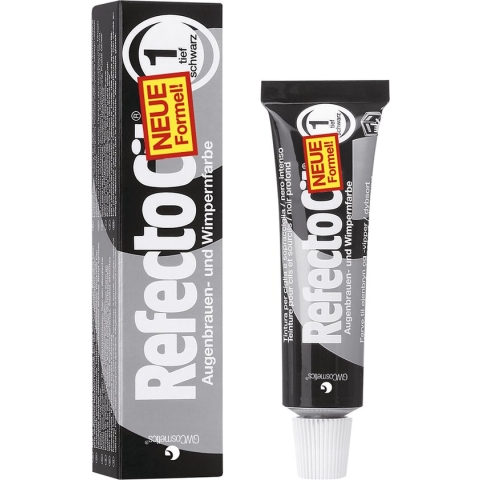 Refectocil Wenkbrauw- en Wimperverf diep zwart - 15 ml