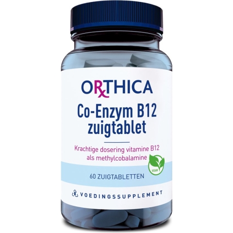 Orthica Co-Enzym B12 Zuigtablet (voedingssupplement) - 60 Zuigtabletten