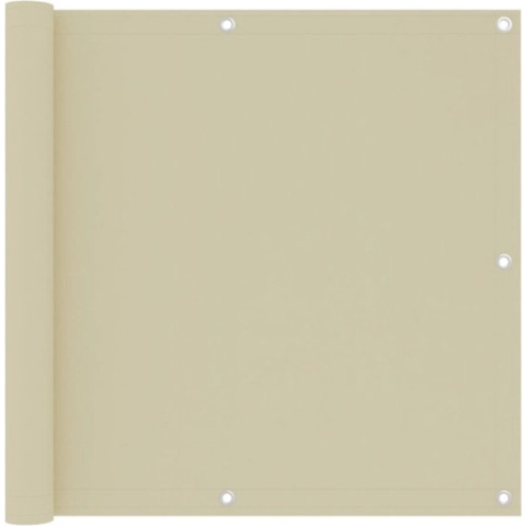 vidaXL-Balkonscherm-90x500-cm-oxford-stof-crème
