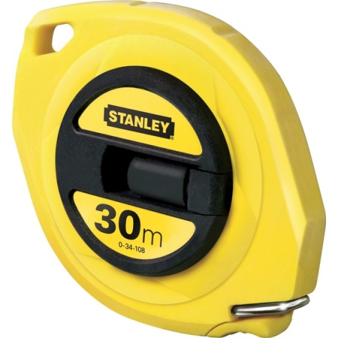STANLEY Landmeter Staal 30m - 9,5mm gesloten kast 0-34-108
