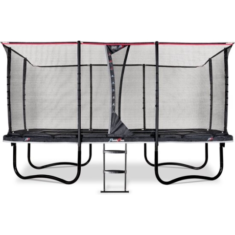EXIT PeakPro trampoline rechthoek 275x458cm - zwart