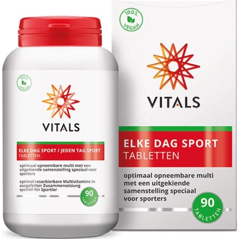 Vitals - Elke Dag Sport - 90 tabletten - NZVT gecertificeerd