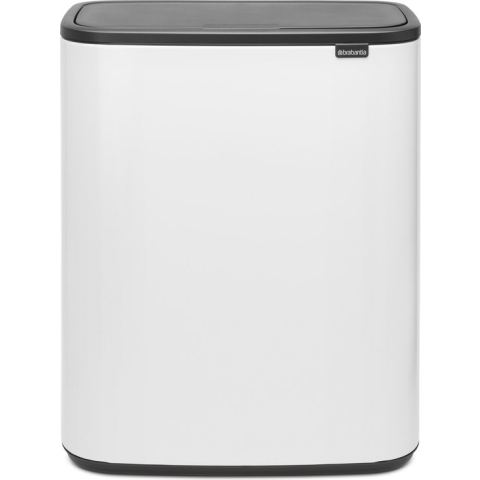 Brabantia Bo Touch Bin Prullenbak - 60 liter - White