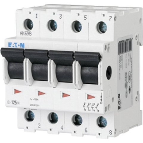 Eaton 276277 Hoofdschakelaar 4-polig 63 A 4x NC, 4x NO 240 V/AC