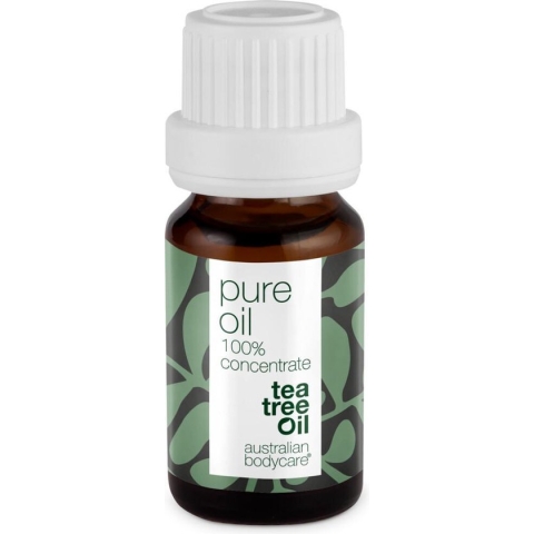 Australian Bodycare Pure Tea Tree Olie 10 ml - 100% puur natuurlijke Tea Tree Olie uit Australië tegen huidproblemen - Houdt de goede flora op de huid in balans - Effectief bij jeugdpuistjes en pukkeltjes