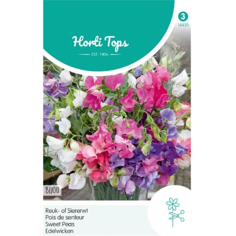 Hortitops Zaden - Lathyrus odoratus Bijou gemengd