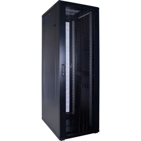 37U serverkast met geperforeerde deur 600x800x1800mm (BxDxH)