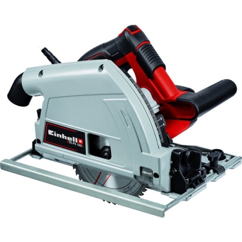 Einhell Elektrische Invalzaag TE-PS 165 - 1200 W - 5.200 t/min - Ø165 - Max. zaagdiepte bij 90°/45°: 55/42 mm - Incl. 1x Zaagblad (Ø165x20 mm/48 T)