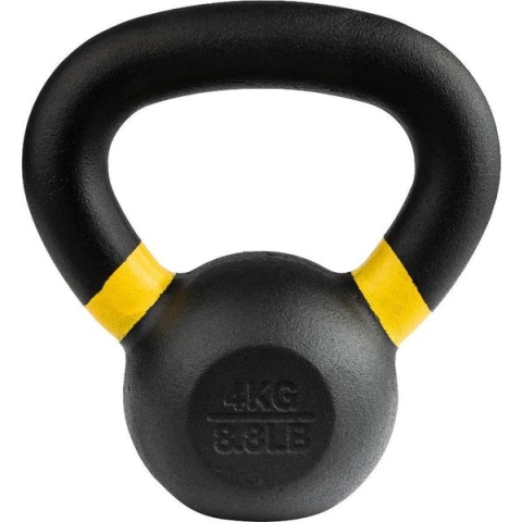 Wonder Core, Power Coating Kettlebell - 4kg, krachttraining, conditietraining, kettlebells, gewichten