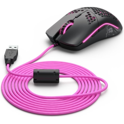 Glorious PC Gaming Race Ascended Cable V2 - Majin Pink
