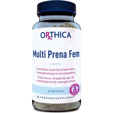 Orthica Multi Prena Fem (multivitaminen) - 60 softgels