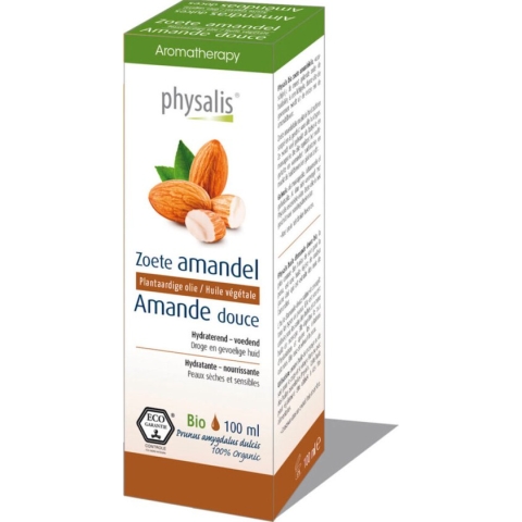 Physalis Aromatherapy Biologisch Zoete Amandel 100 ml