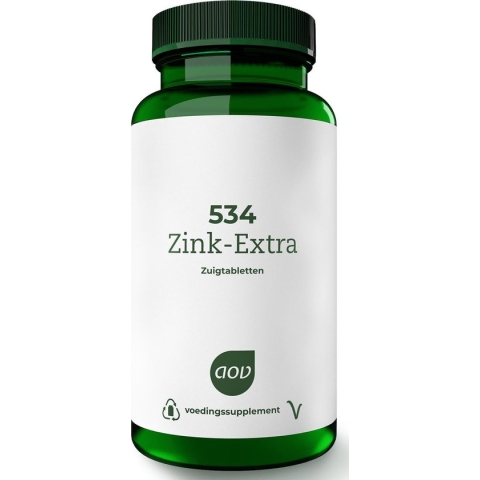 AOV 534 Zink-Extra - 90 zuigtabletten - Mineralen - Voedingssupplement