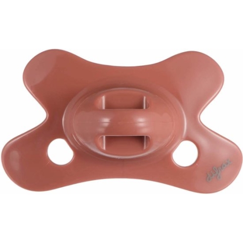 Difrax Fopspeen - Dental & Pure - 0/6 Maanden - Brick