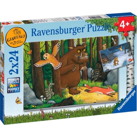 Ravensburger puzzel The Gruffalo - 2x24 stukjes - Kinderpuzzel